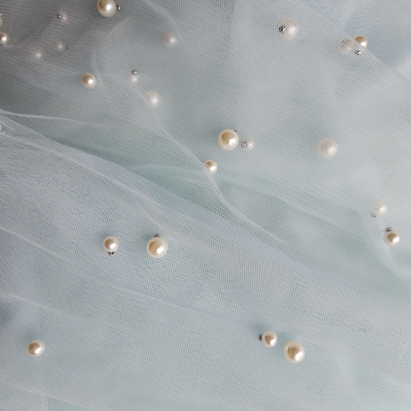 Ava Gowns Pearl Mini Dress (NWT) - Picture 8 of 11